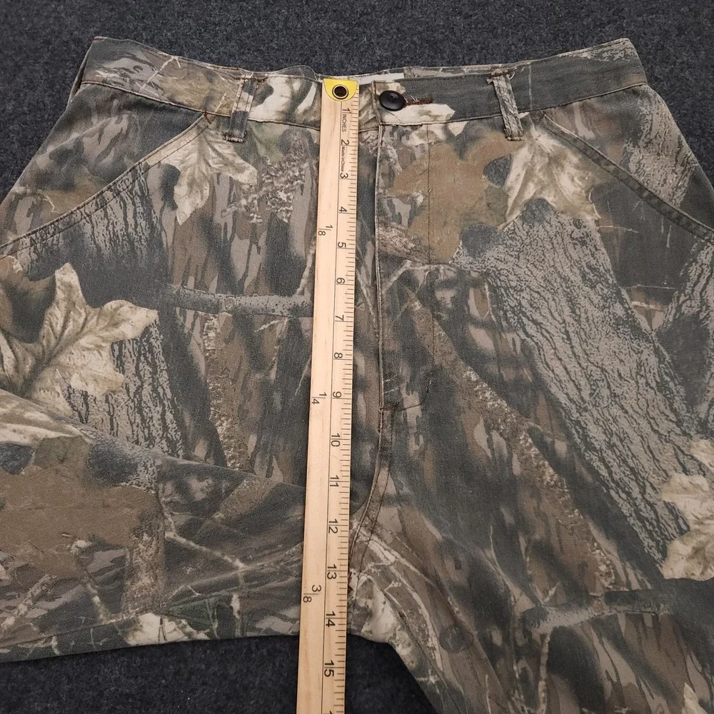 Jerzees Mens Medium Outdoor Hunting Camo‎ Cargo Pants Camouflage Vintage